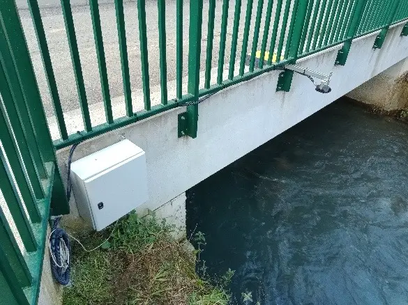 Mesures de niveaux d’eau en rivière télétransmises