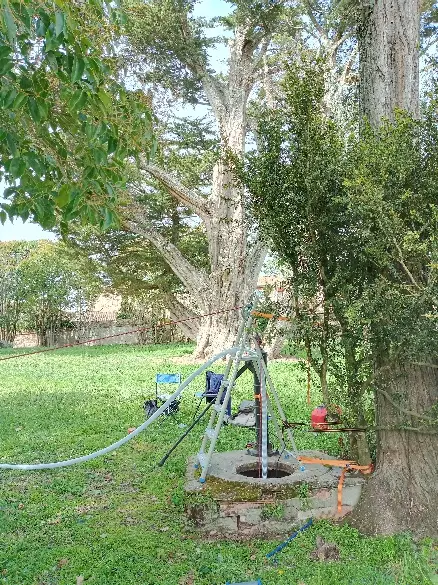 Pompages dans un cadre magnifique